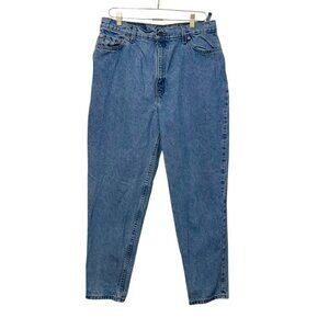 Vintage Levi's 522 High Rise Jeans Women 16 Short Blue‎ Denim Streetwear 90's